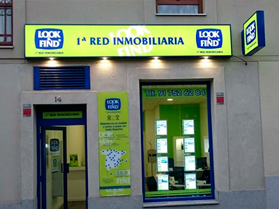 rotulos luminosos de inmobiliarias